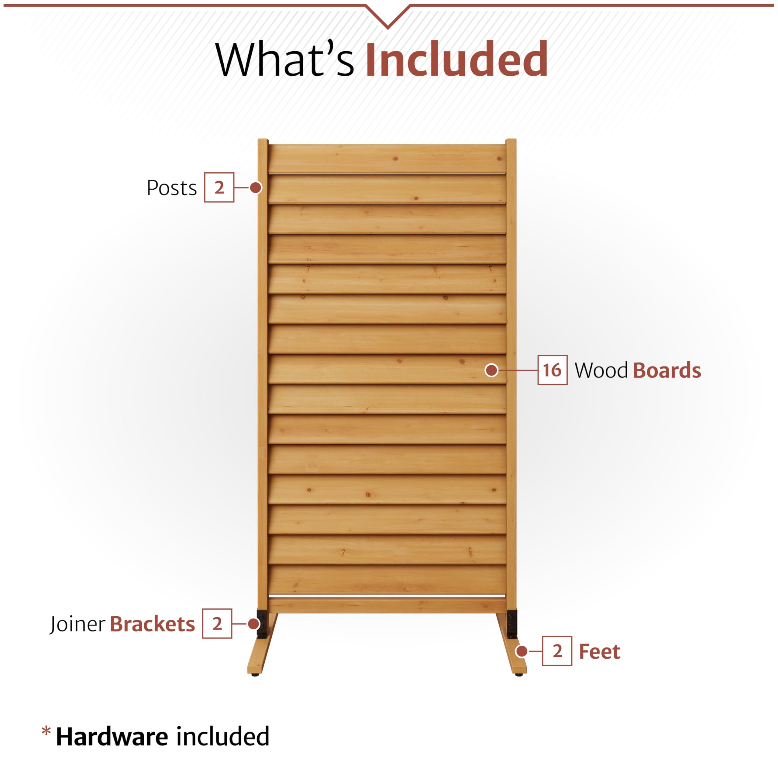 Enclo Sierra privacy panel on a balcony for added seclusion