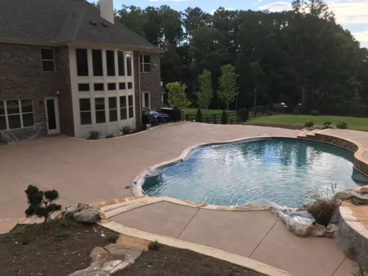 Encore Cool Pool Deck delivers a durable finish for outdoors