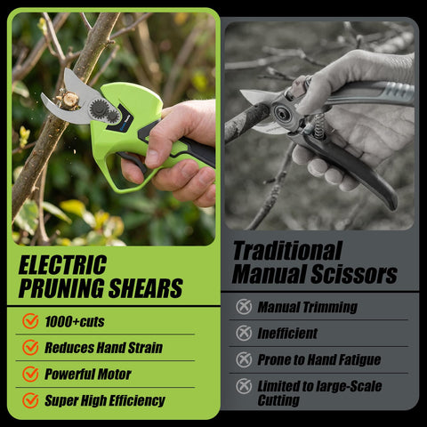 EnduTools ergonomic lightweight design reducing fatigue during pruning tasks