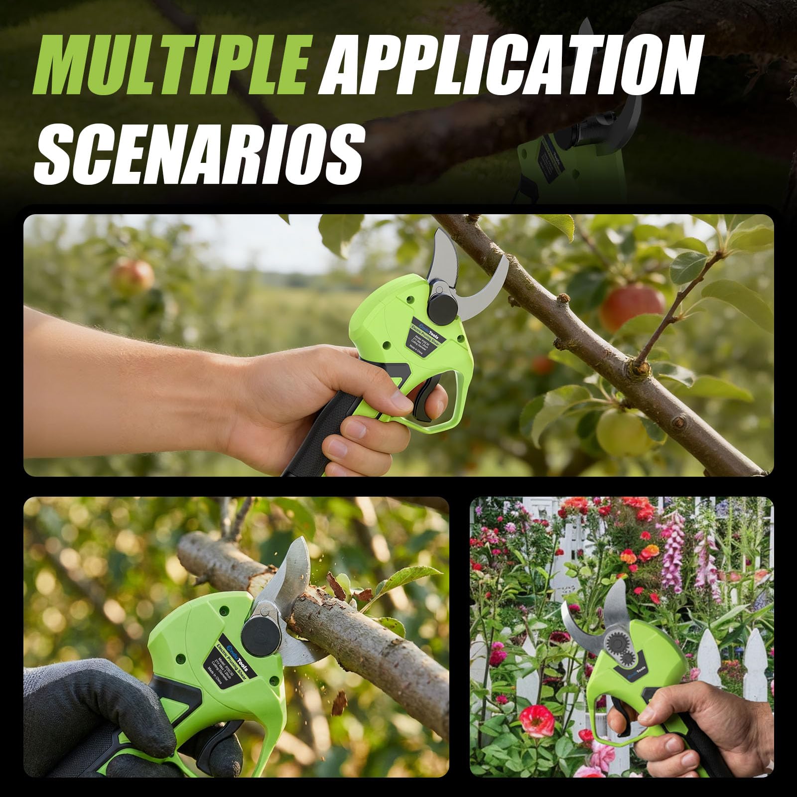 EnduTools safety switch ensures controlled starts during pruning