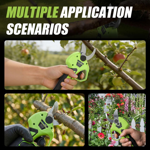 EnduTools safety switch ensures controlled starts during pruning
