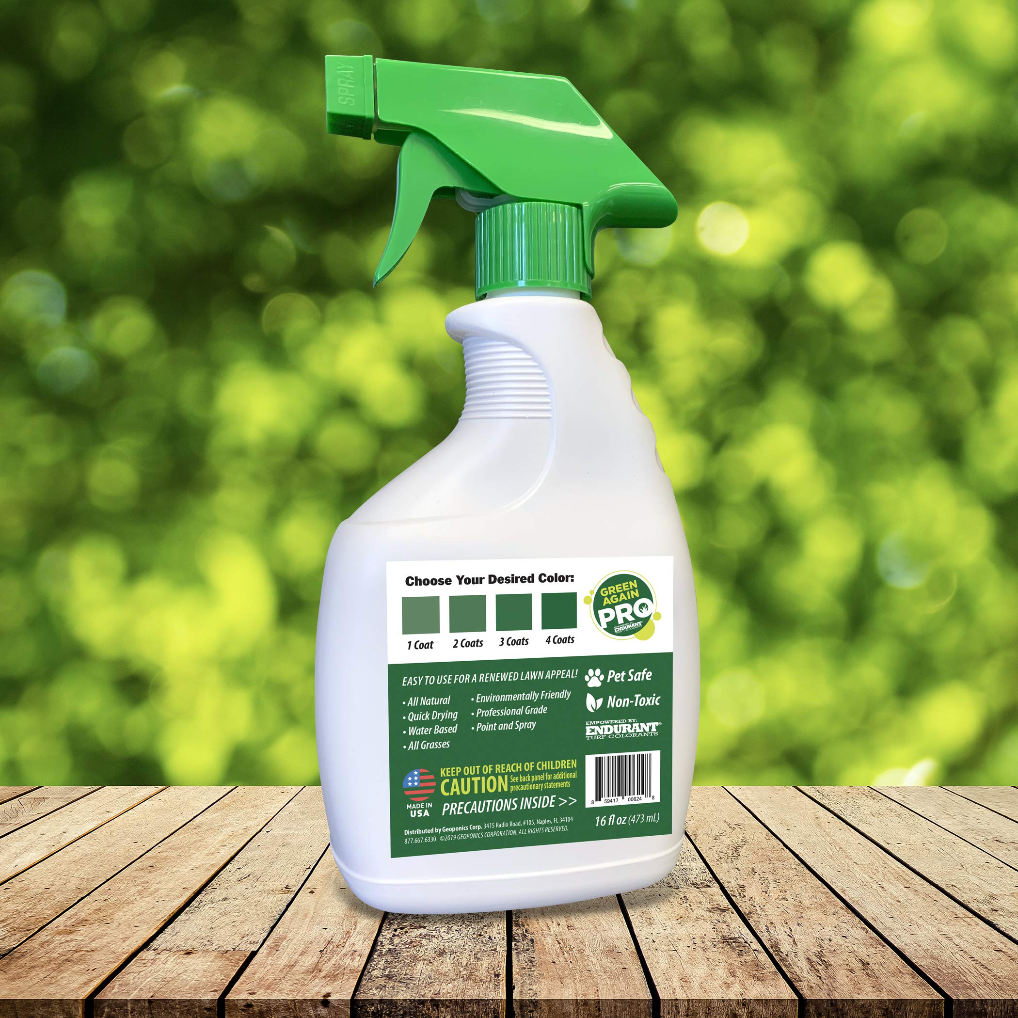Endurant Green Again Pro suits warm-season grasses like Bermuda and Zoysia