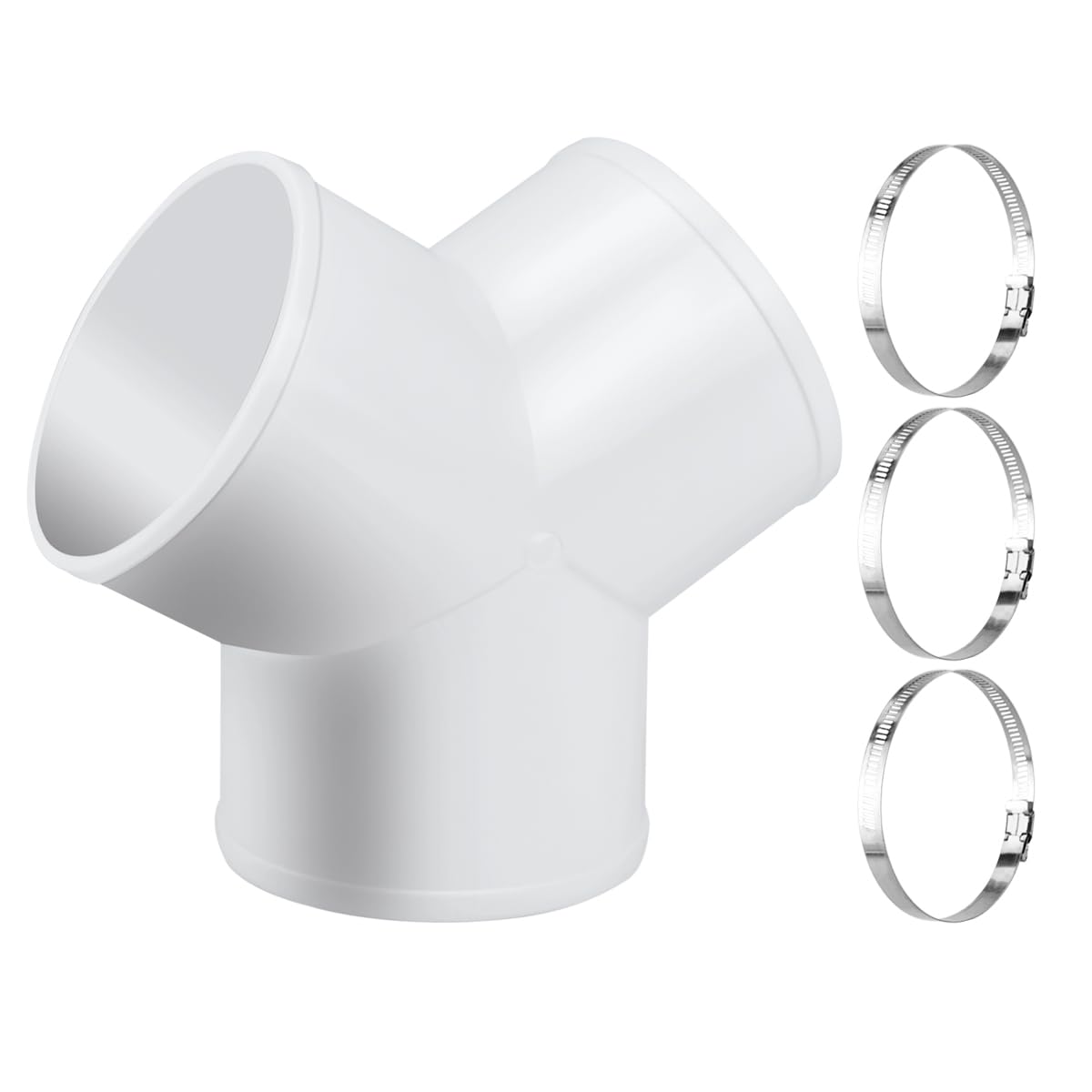Enenes duct splitter 6-inch 3-way for smooth venting and easy installation