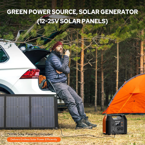EnginStar solar charging compatibility with 12 to 25 volt panels