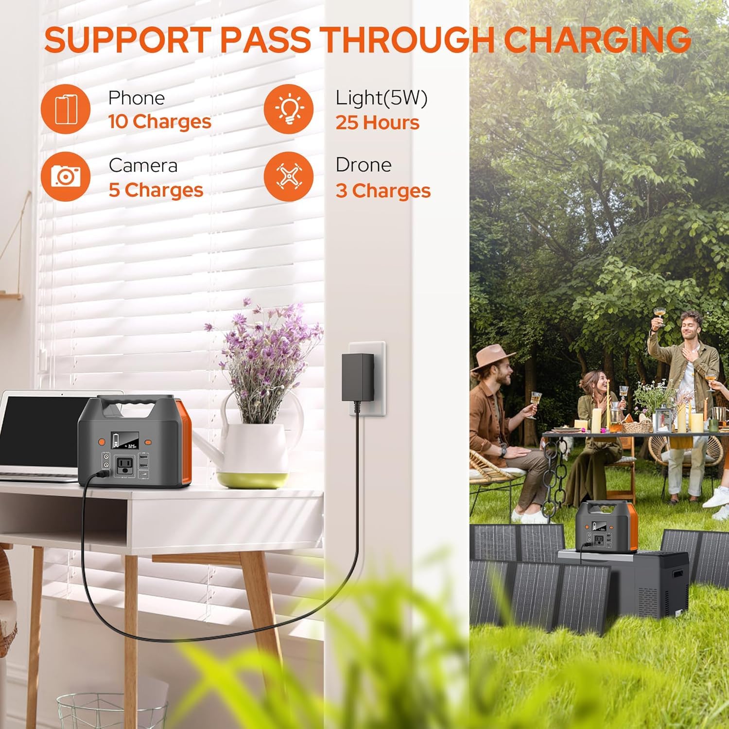 EnginStar solar recharge option keeps devices powered in the field.