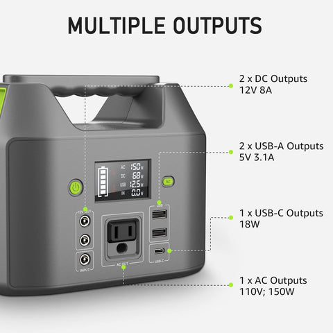 EnginStar USB and USB-C ports for versatile charging