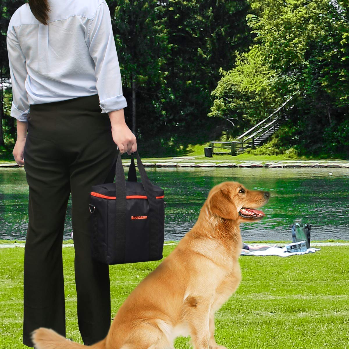 EnginStar travel ready case keeps gear organized for trips and adventures.