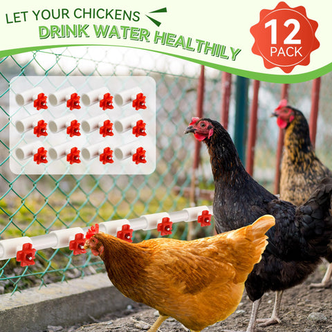 Enhon assembled DIY watering system ready for flock use