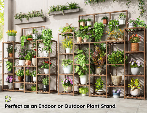EnHomee plant stand anti tipping hardware ensures stable display on any surface.