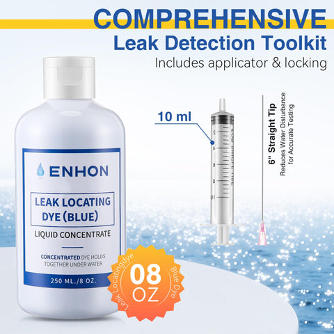 Enhon precision applicator 10ml guides dye exactly where testing begins.