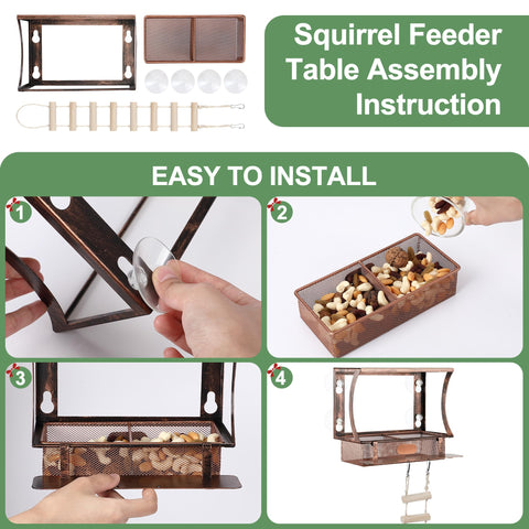 Flexible placement on window or garden table for convenience.