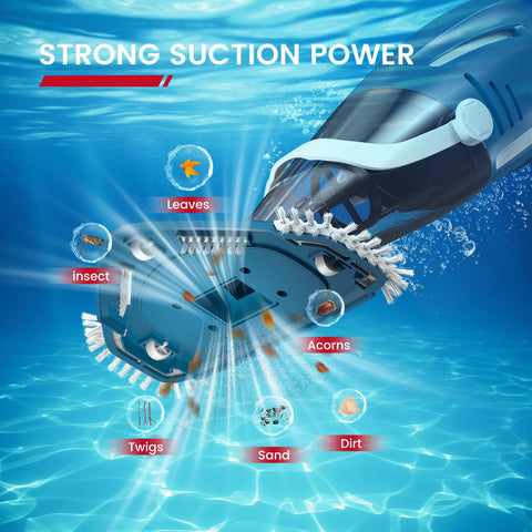 Enhulk pool vacuum side brushes tackle stairs and corners efficiently