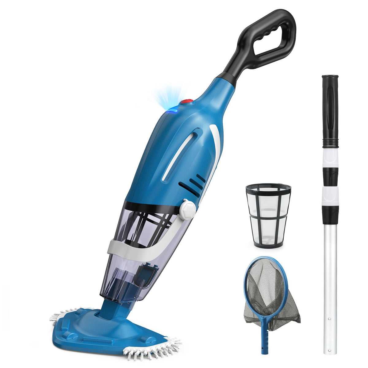 Enhulk pool vacuum underwater suction head cleans sand and debris