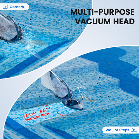 180Mesh reusable filter bag captures fine debris in the Enhulk vac.