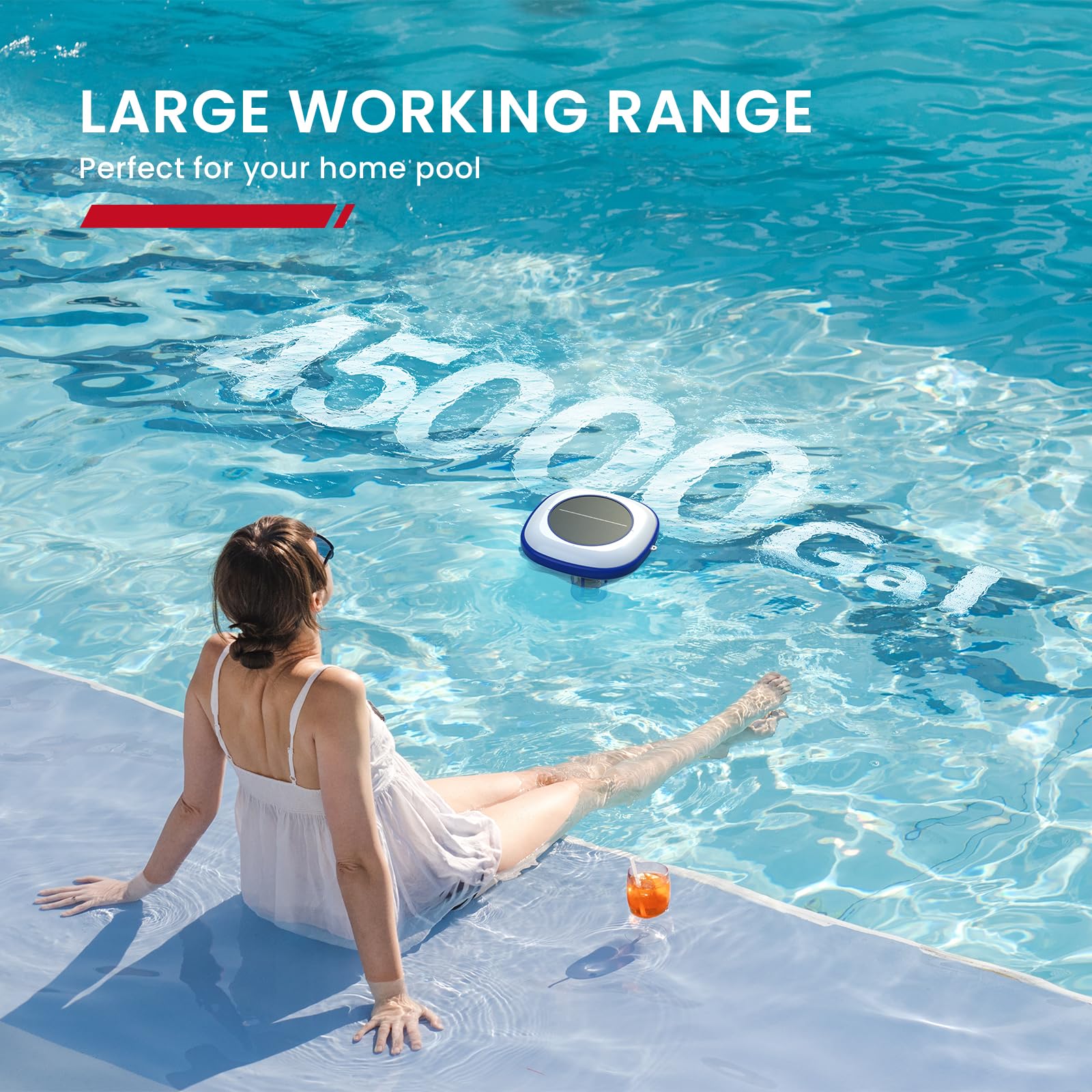 Enhulk ionizer keeps water sparkling with balanced chemistry and gentle purification.