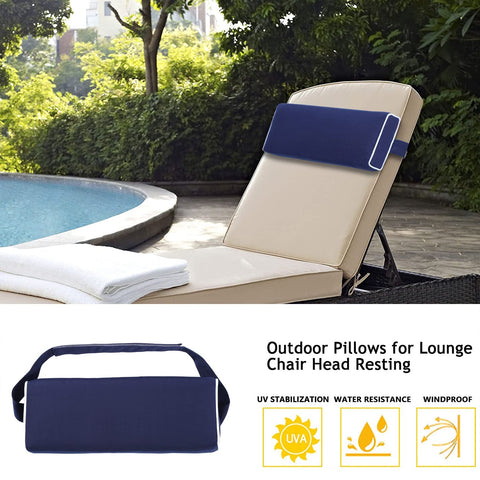 Enipate head pillow with water-resistant oxford fabric for outdoor protection