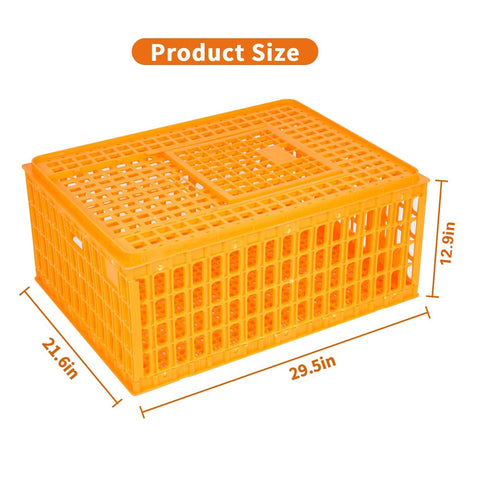 Enjoy Plush Safe Poultry Transit Crate keeps birds secure during travel