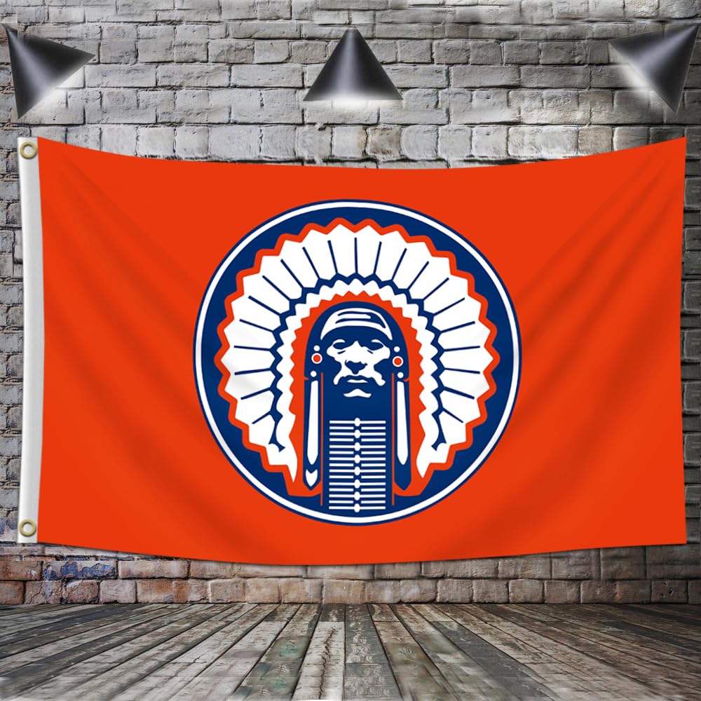 ENMOON fighting flag banner 3x5ft bright colors closeup for vivid decor.