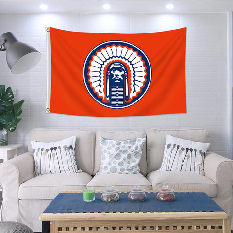 ENMOON fighting flag banner 3x5ft dorm room decor idea.
