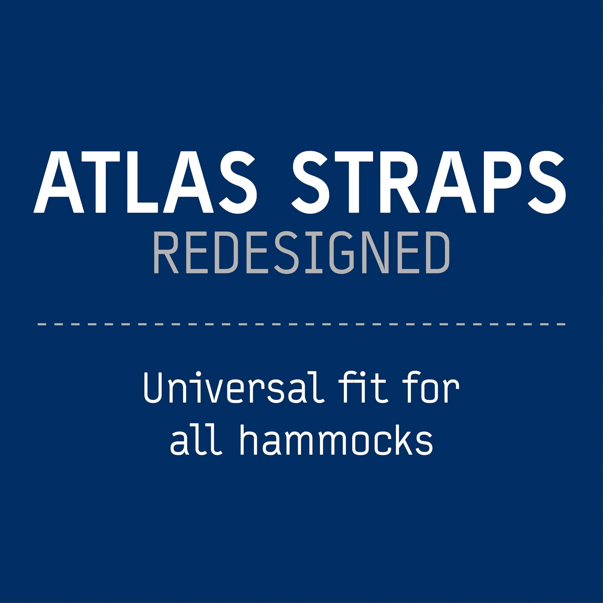 ENO Atlas knots-free design simplifies hammock hanging on trails and campsites.