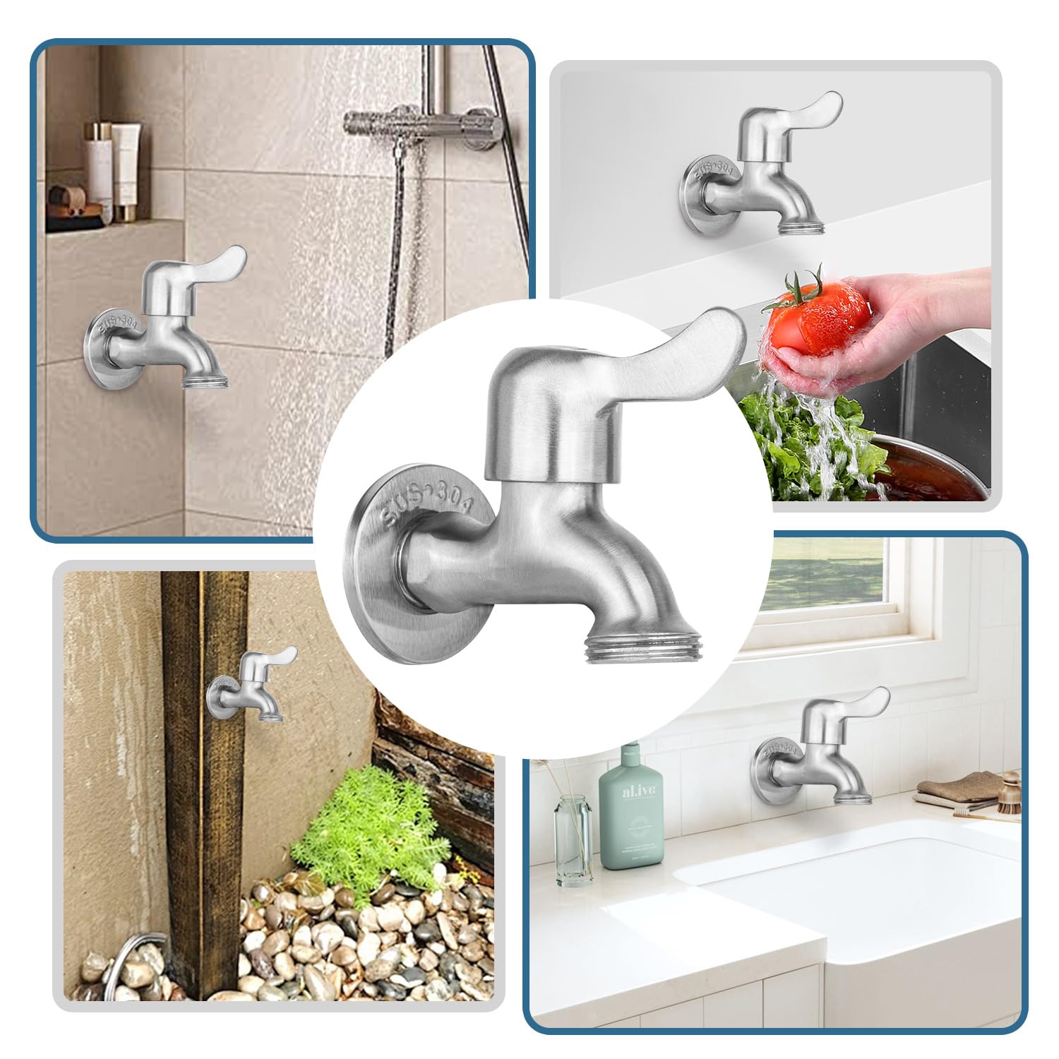 Enoch's Land polished finish adds a stylish exterior