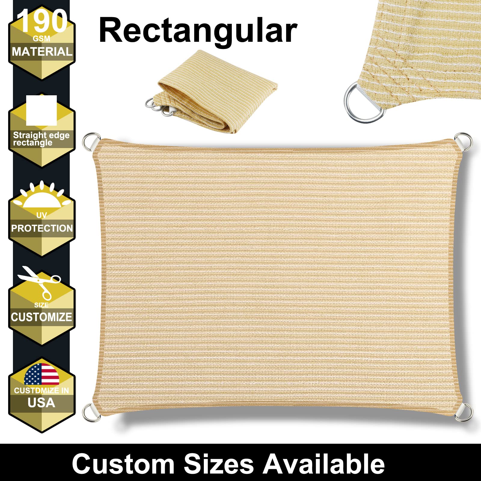 ENOCHZANG rectangle pergola cover shaded area with improved air flow.