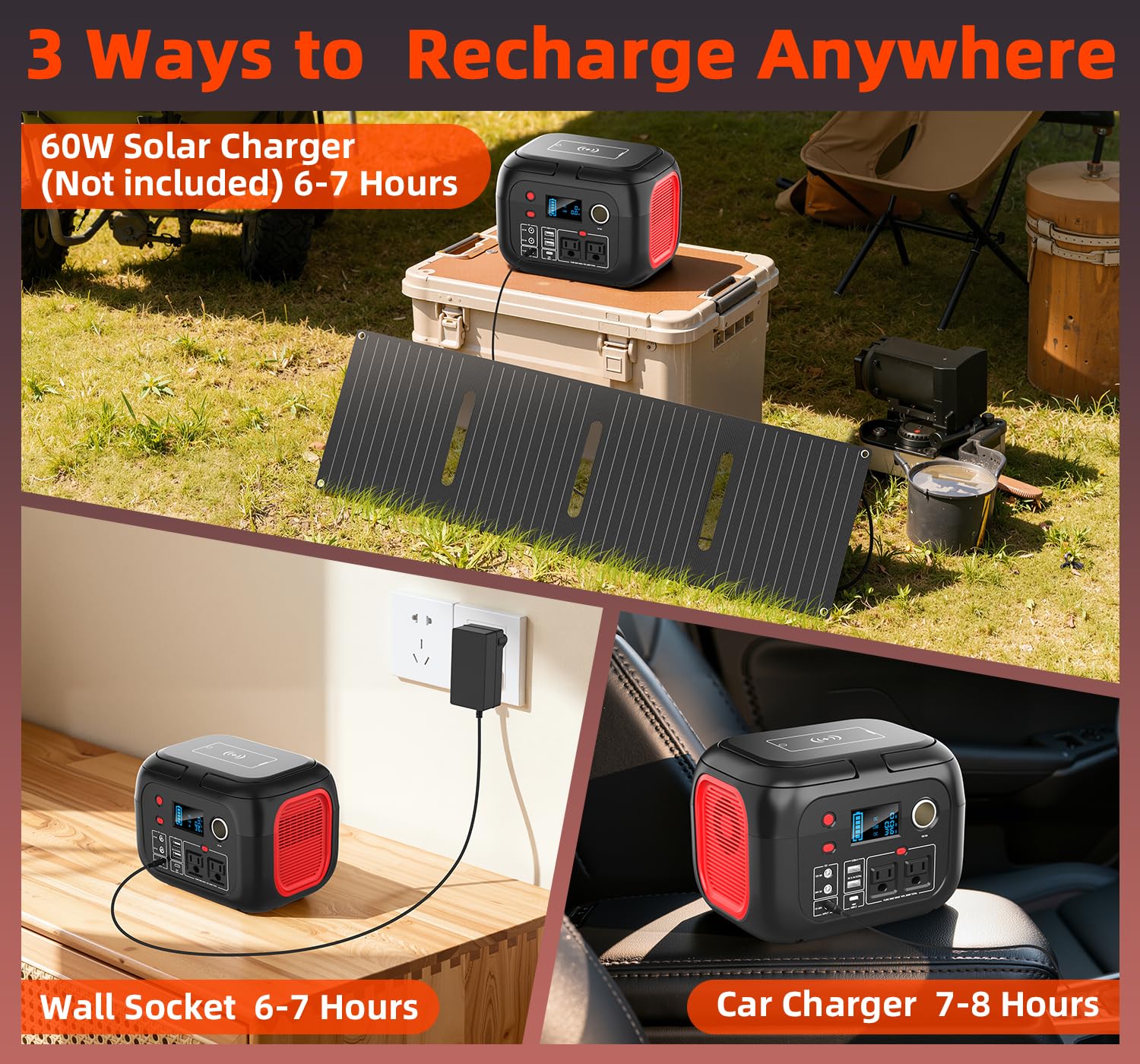 ENOFLO LED backlit display aiding easy status checks during night trips.