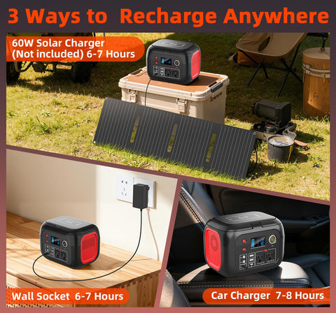 ENOFLO LED backlit display aiding easy status checks during night trips.
