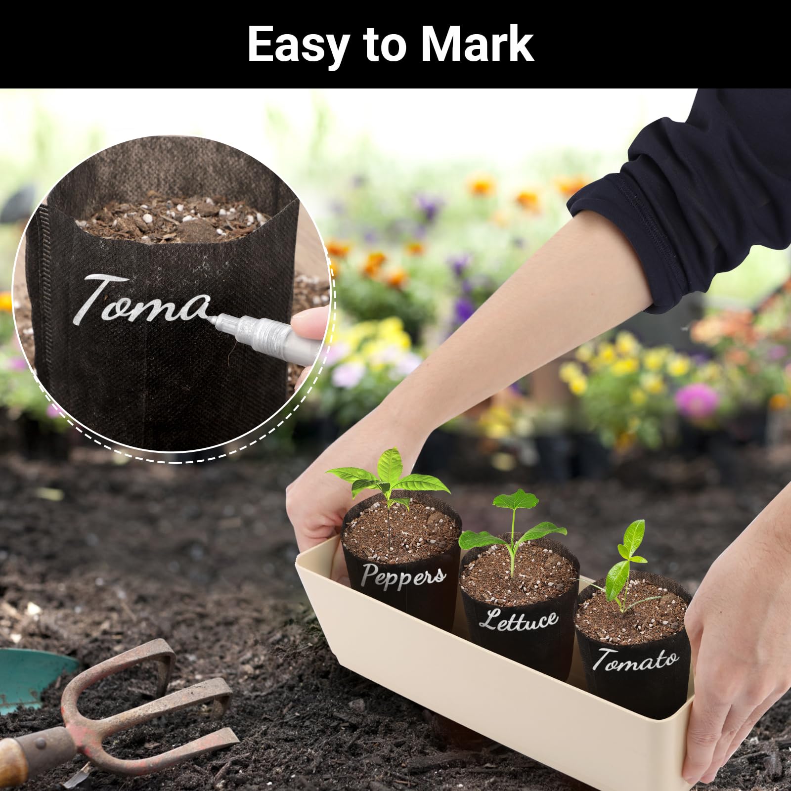 ENPOINT fruit-protection nursery bags are waterproof and bird-proof
