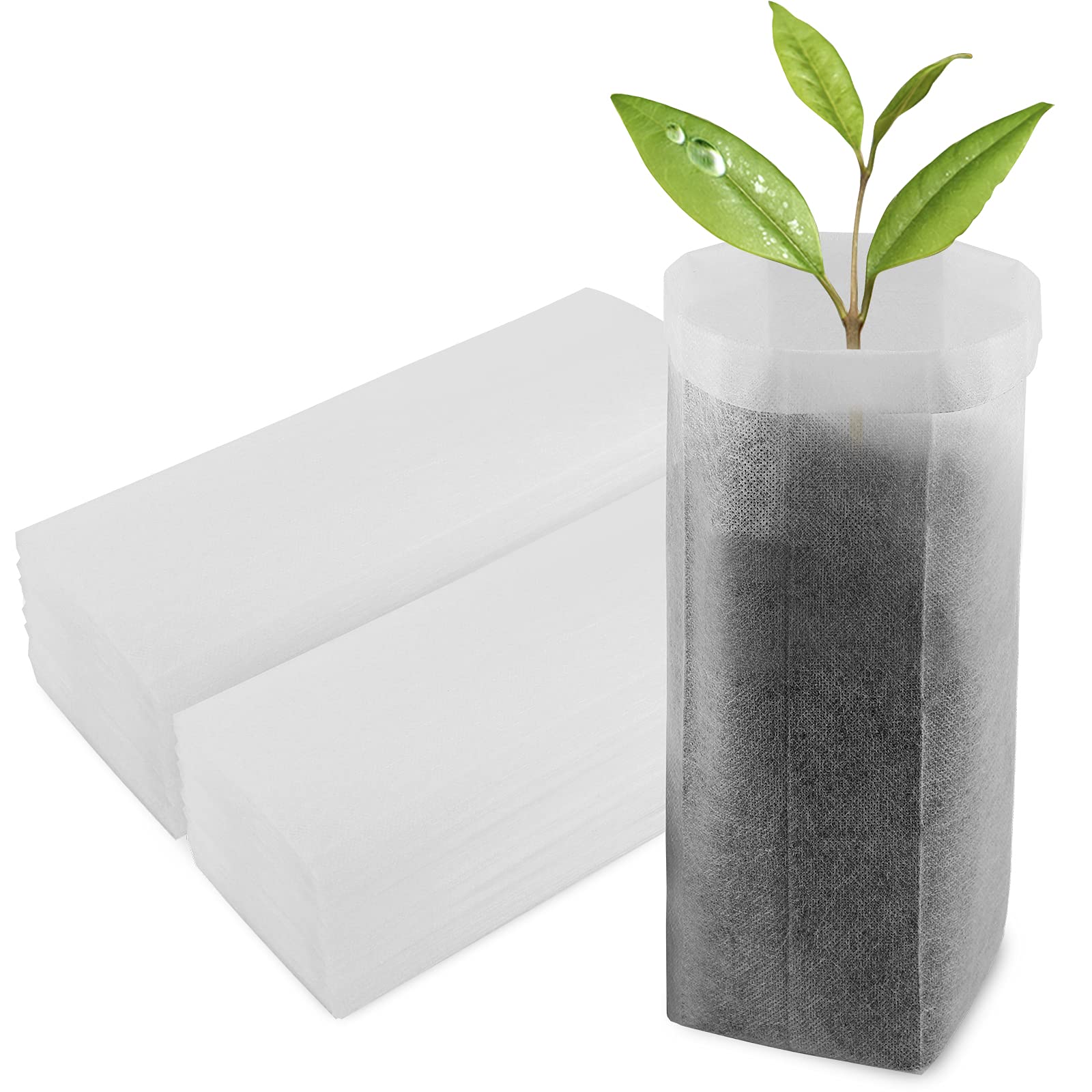 ENPOINT nursery bags for space-saving plant pots, ideal for seed starts.
