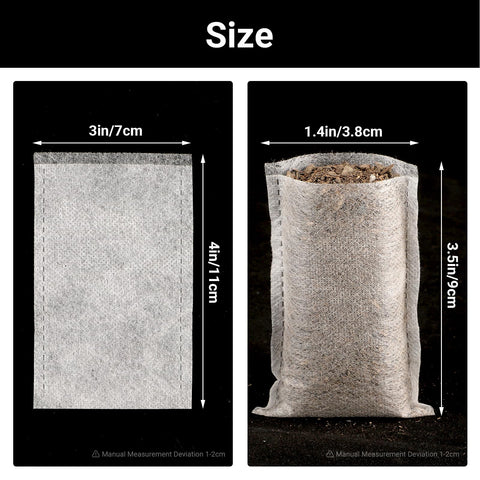 ENPOINT plant seedling pouches breathable design promotes healthy root development
