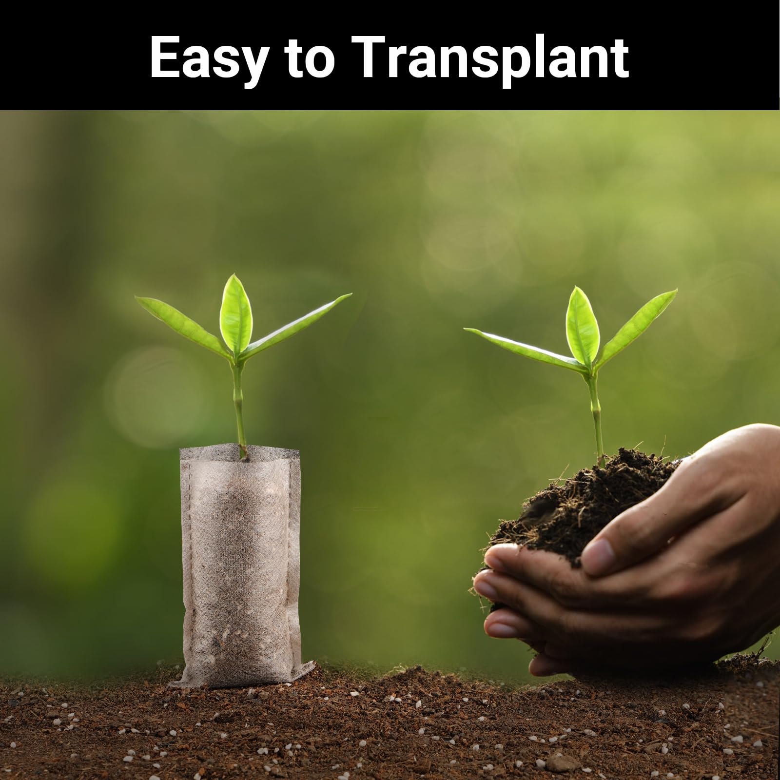 ENPOINT seedling bags easy pack trays save space during setup