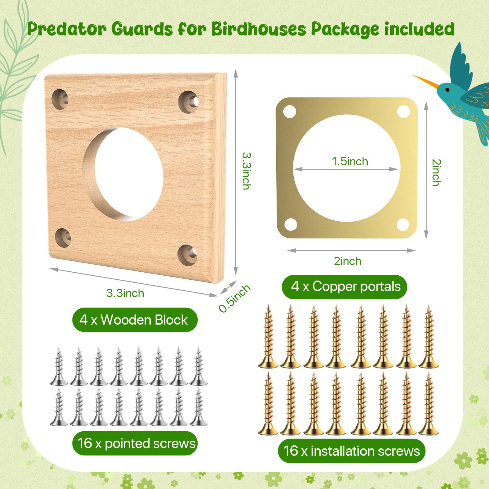 Ensayeer installation guide demonstrates simple, secure predator guard mounting.