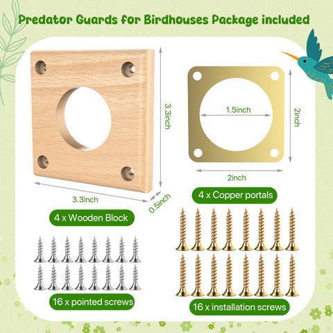Ensayeer installation guide demonstrates simple, secure predator guard mounting.