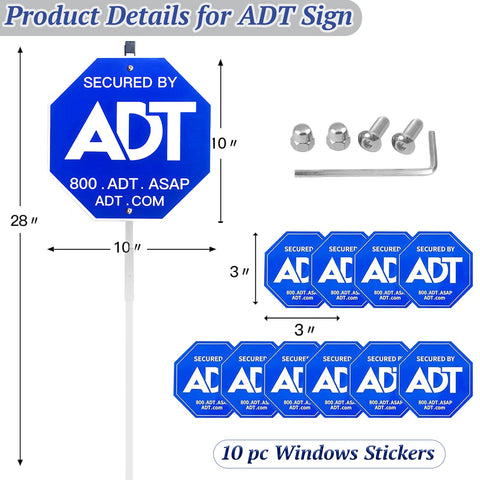 ENTINALE weatherproof aluminum sign handles rain and humidity outdoors