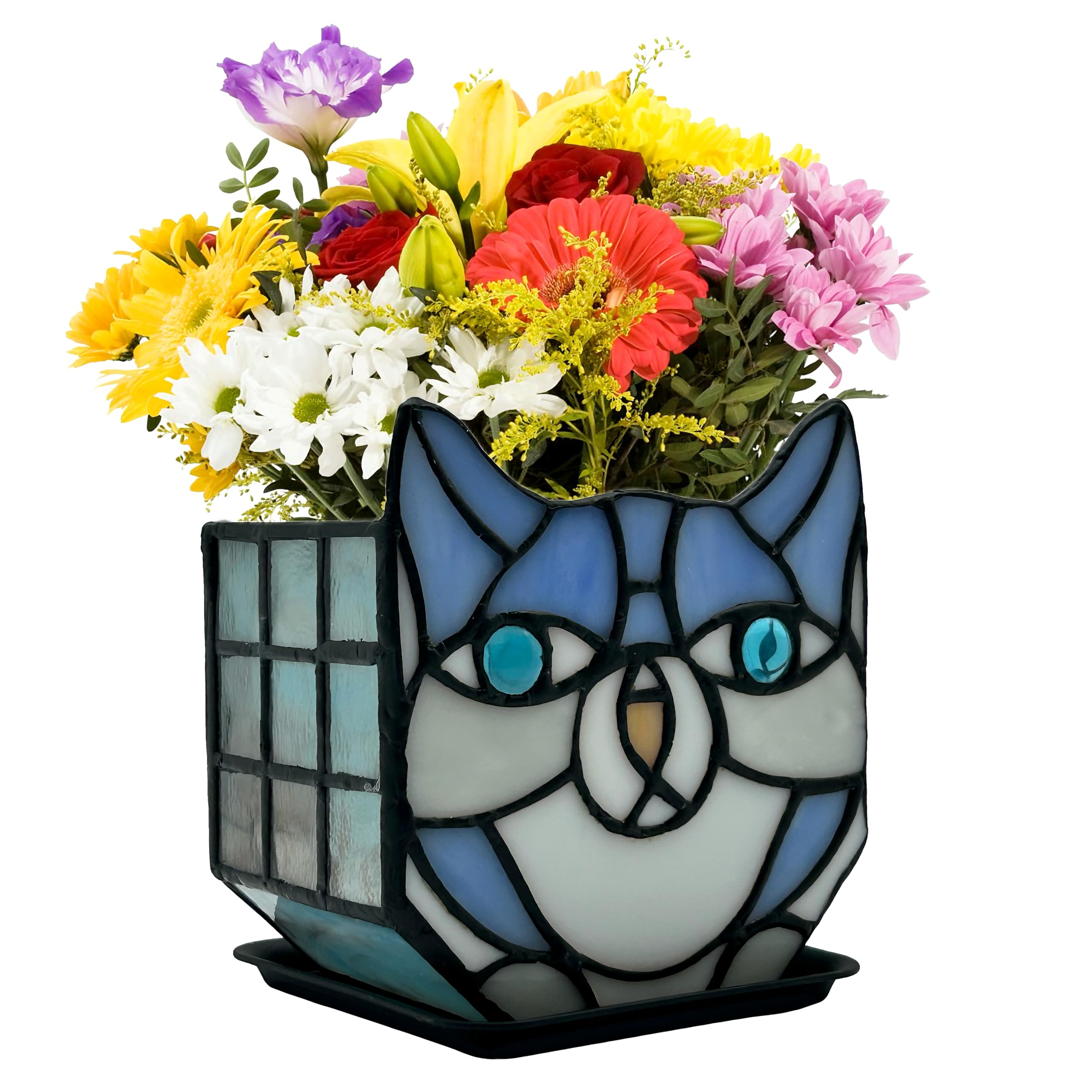 Entlityful indoor plant display glass container on a shelf, showcasing handcrafted design.