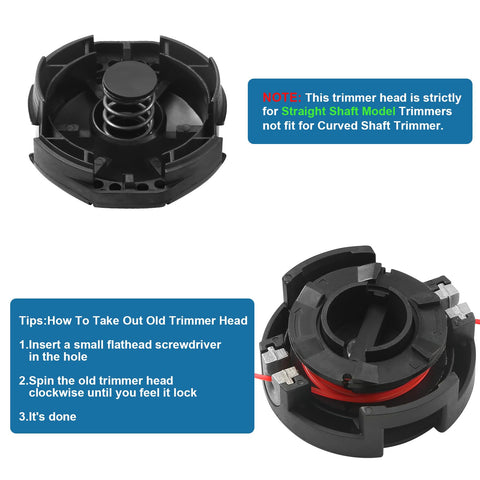 EnvANptaz SRM-225 packaging image, includes one trimmer head.