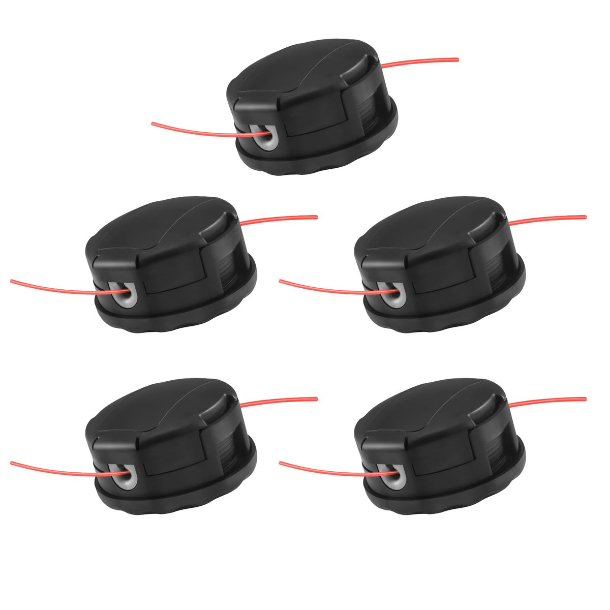Envanptaz SRM-225 string trimmer head for Echo, durable, smooth feeding for clean edges.