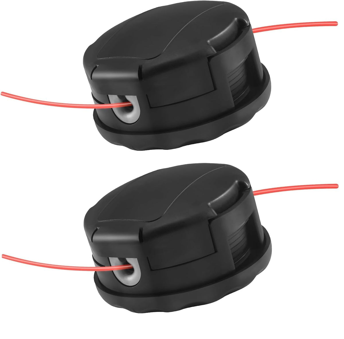 Envanptaz SRM-225 two-pack head front view, durable replacement for Echo straight-shaft trimmers.
