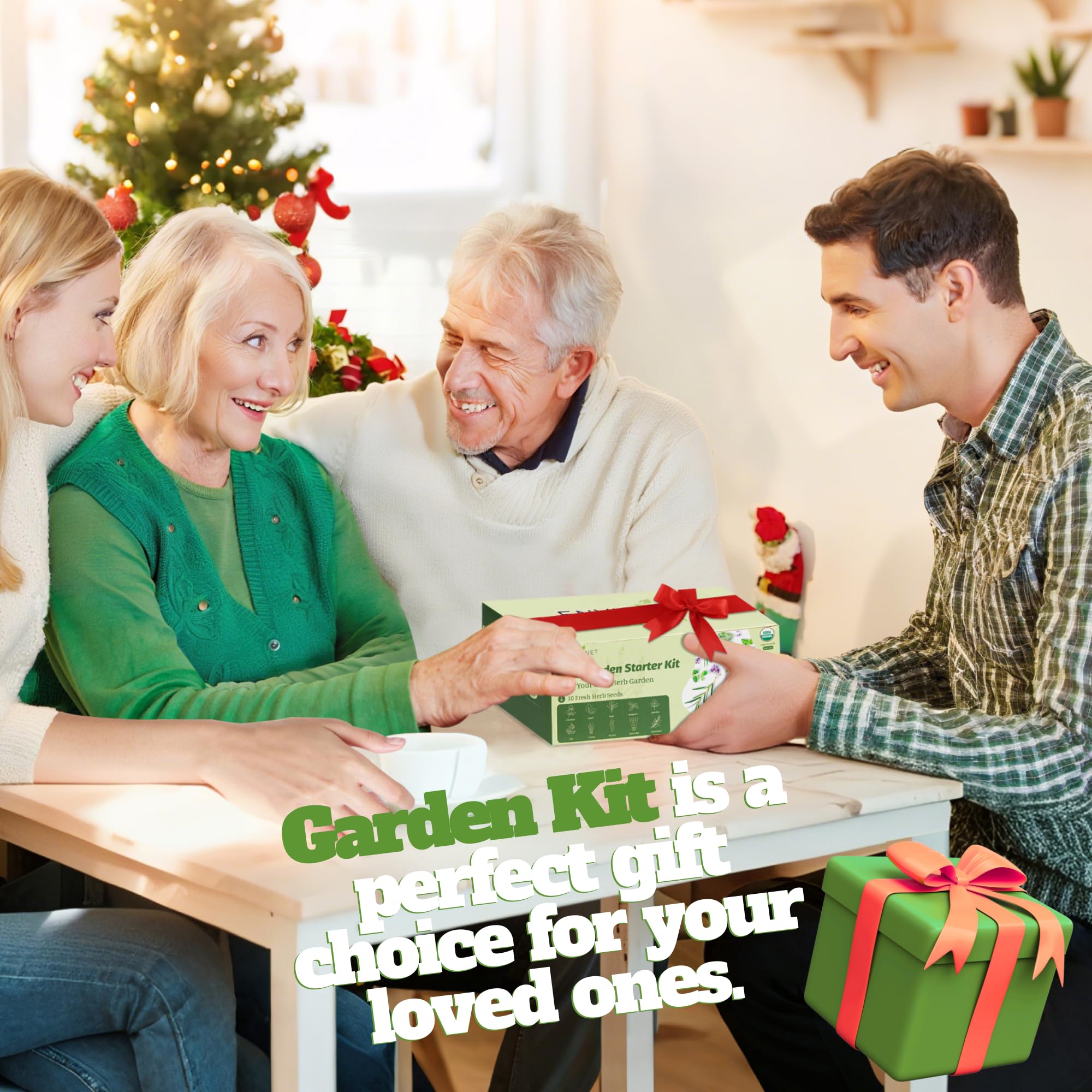 Environet gift-ready packaging delights plant lovers and cooks alike.