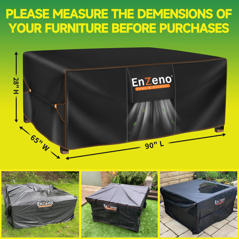 Enzeno easy-care cover offers long-lasting protection for outdoors