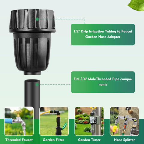 EoaMen locking nut ensures a tight, reliable seal during use.