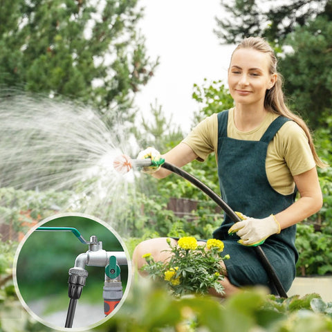 EoaMen weather-resistant design suits outdoor irrigation year round.