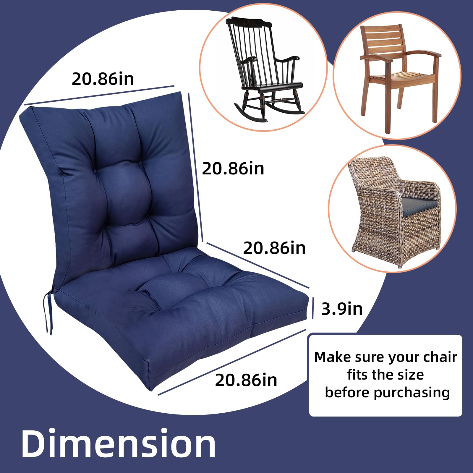 Eoieov versatile use for patio, lawn, and indoor seating.