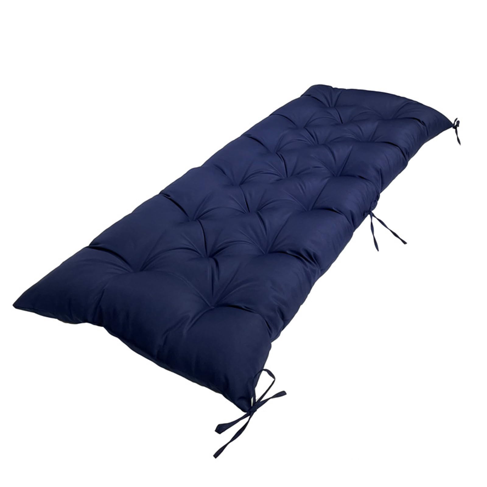 Eoieov outdoor bench cushion navy 40x20 front view enhances patio comfort