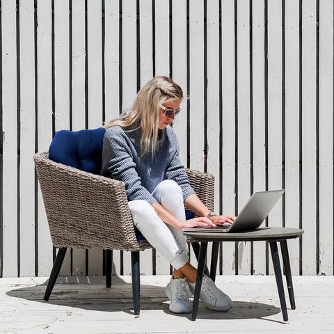Eoieov outdoor waterproof seat cushions ideal for rain or splashes.