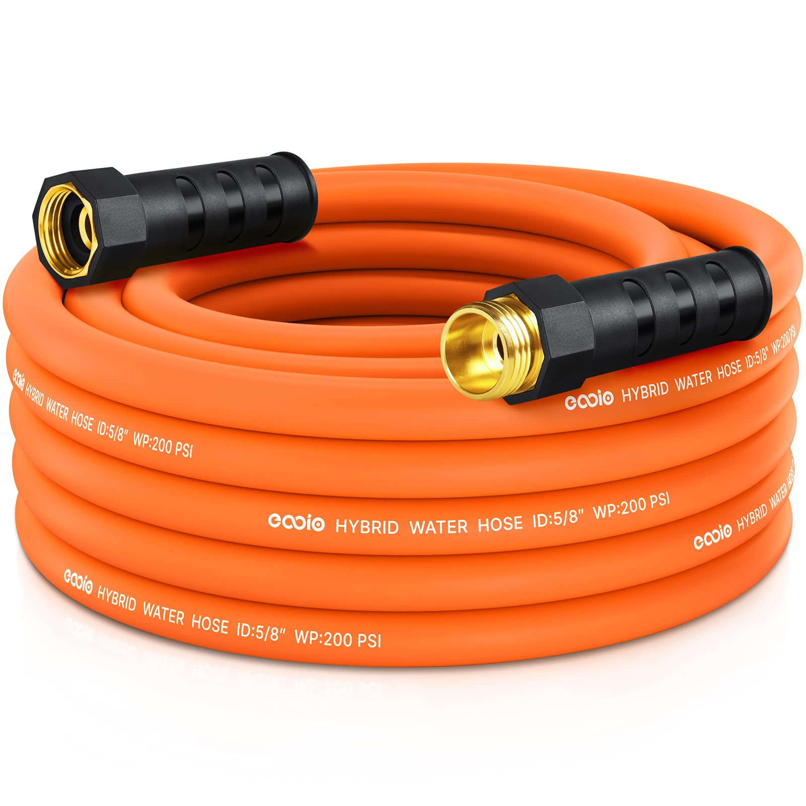 EOOIO garden hose 25ft kink-resistant for smooth watering and easy handling