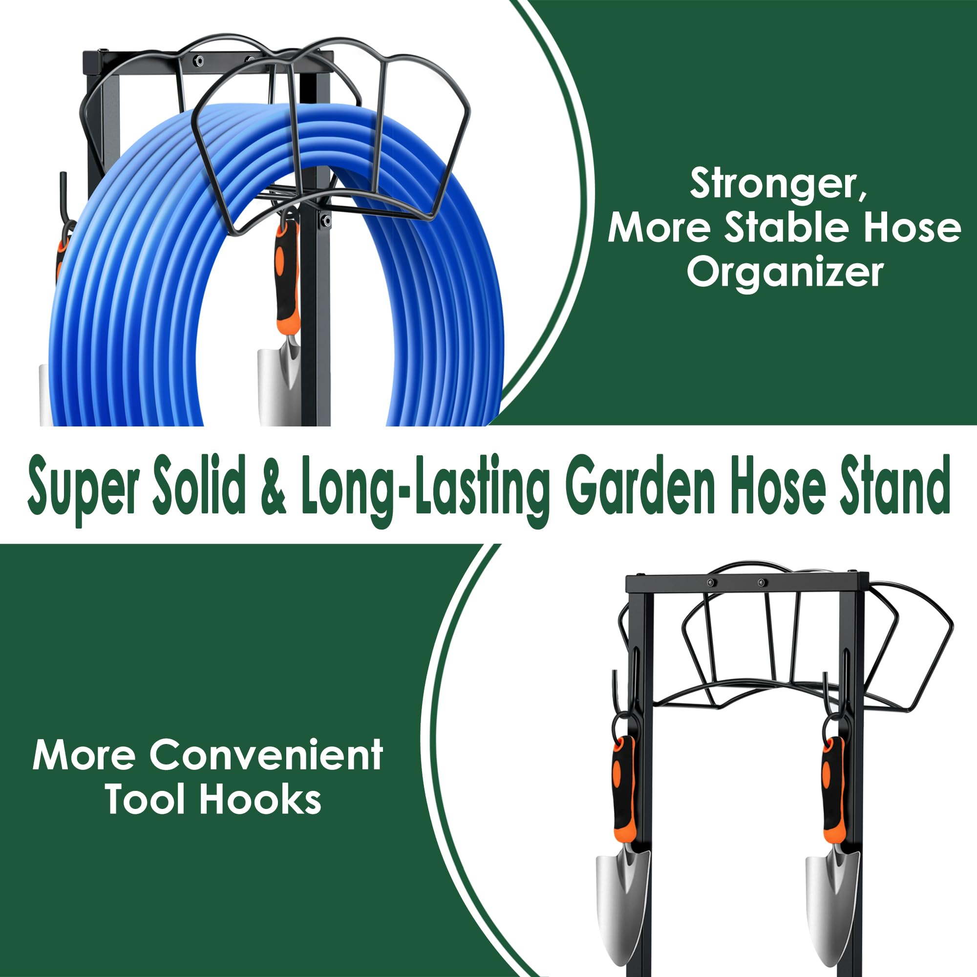 EONFAY easy-installation hose holder ships with clear instructions.