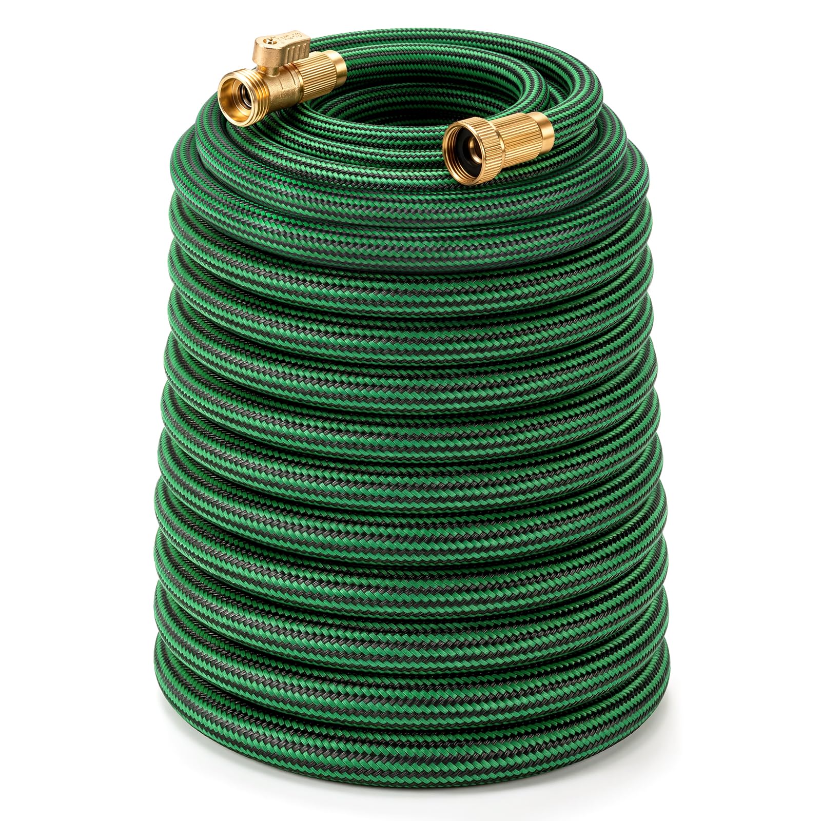 EOOIO garden hose with non-expandable core ensures durable watering for yards and gardens.