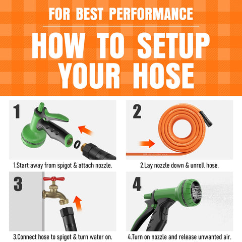EOOIO Garden Hose used in garden settings for everyday watering.